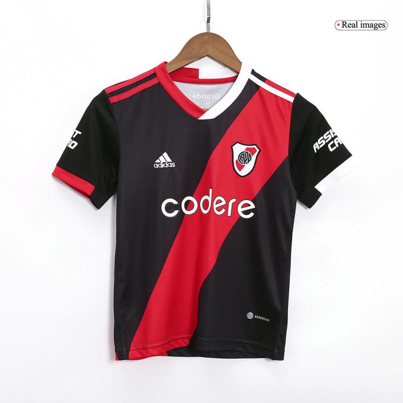 Kids River Plate Third Away Jersey Kit 2023/24