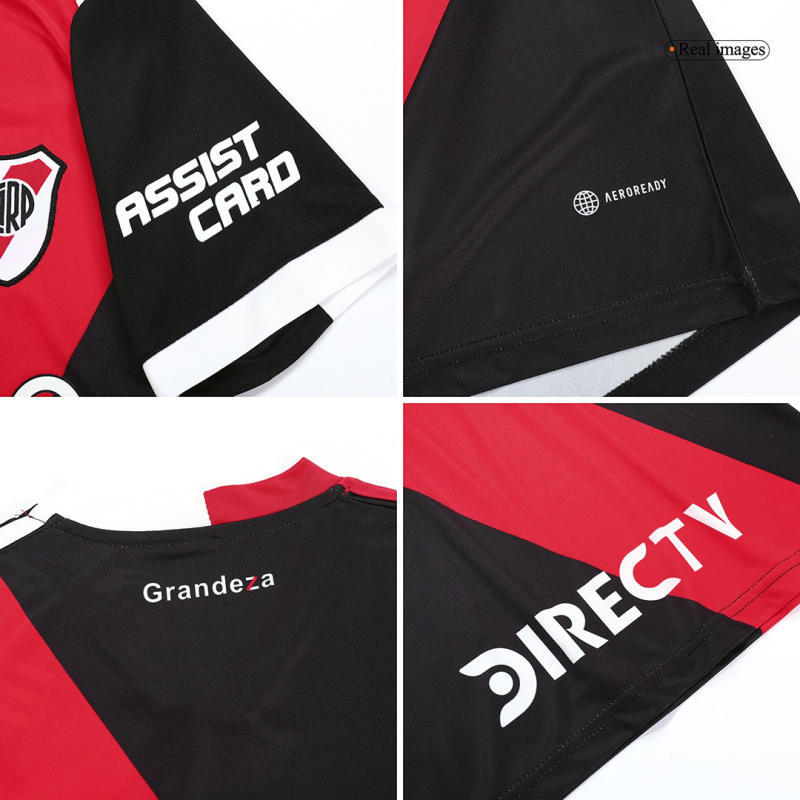 Kids River Plate Third Away Jersey Kit 2023/24