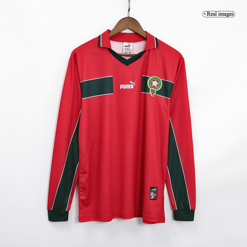 Morocco Retro Jersey Third Away Long Sleeve 1998