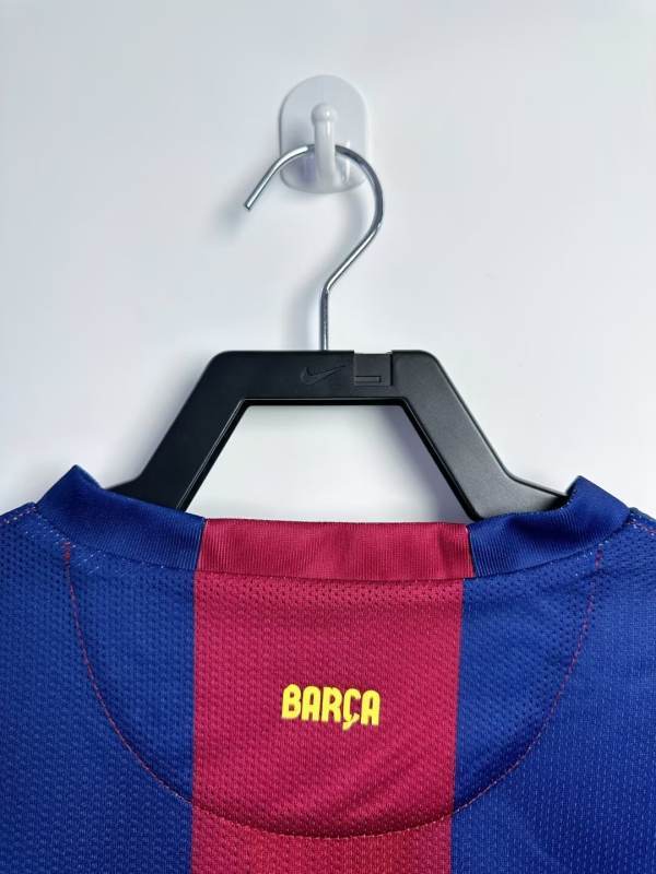 Retro Barcelona long sleeves Home 2014/15