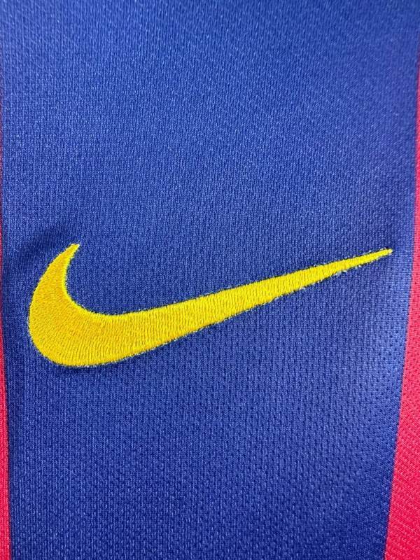 Retro Barcelona long sleeves Home 2014/15