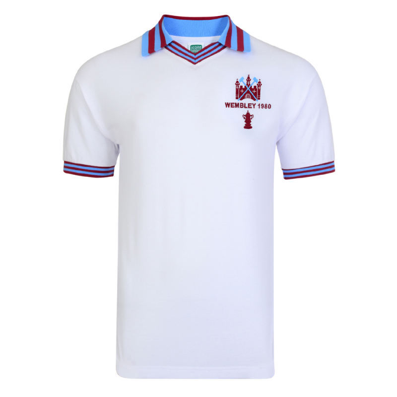West Ham United Retro Jersey FA Cup Final 1980