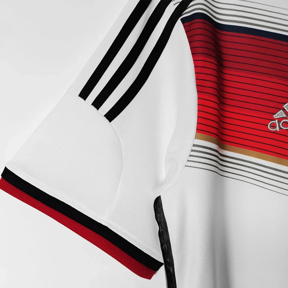 2014 Germany 4 Star Retro Jersey Home World Cup
