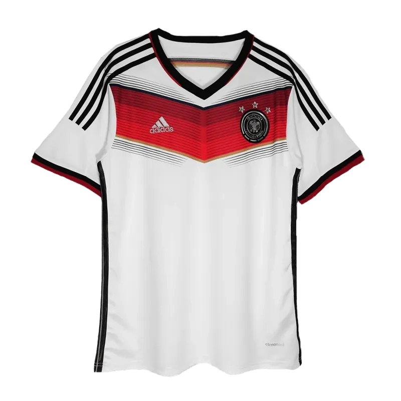 2014 Germany 4 Star Retro Jersey Home World Cup