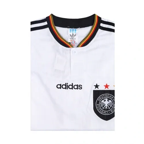1996 Germany Retro Jersey Home Euro Cup