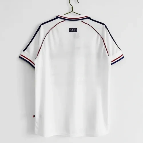 1998 France Retro Jersey Away World Cup