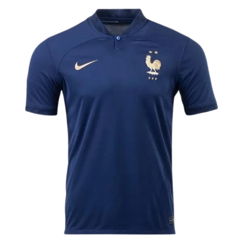 2022 France Soccer Jersey Home Replica World Cup