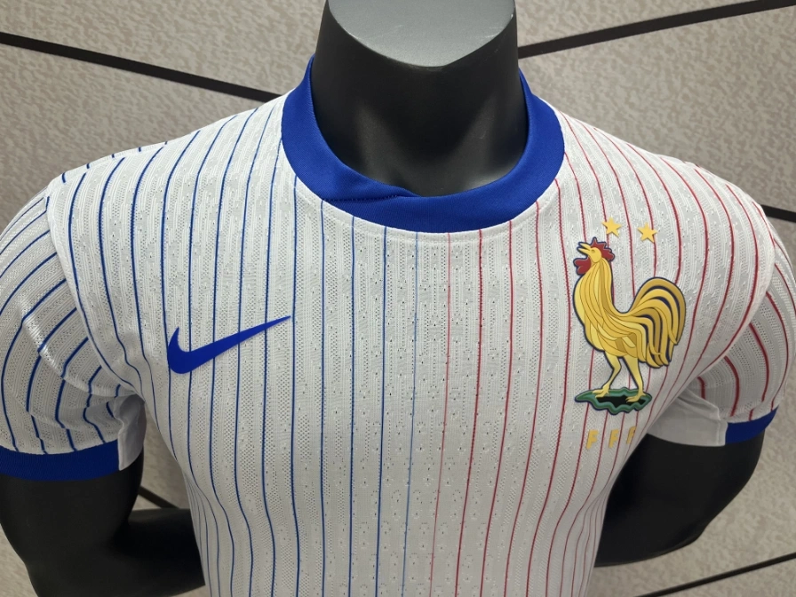 2024 France Away Jersey Player Version Euro