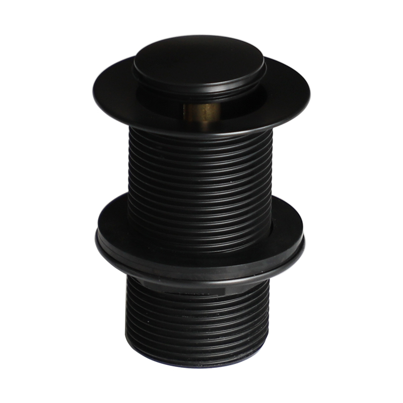 OPITRUELY 1 1/4 inch Pop Up Matt Black Bathroom Basin Drain C114