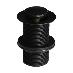 OPITRUELY 1 1/4 inch Pop Up Matt Black Bathroom Basin Drain C114