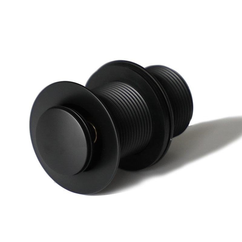 OPITRUELY 1 1/4 inch Pop Up Matt Black Bathroom Basin Drain C114
