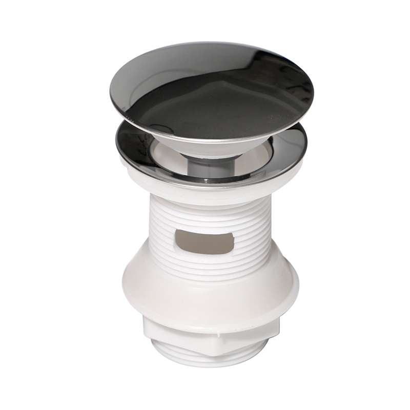 OPITRUELY 1 1/4 inch Plastic Bathroom Basin Drain With Overflow C196