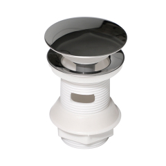 OPITRUELY 1 1/4 inch Plastic Bathroom Basin Drain With Overflow C196