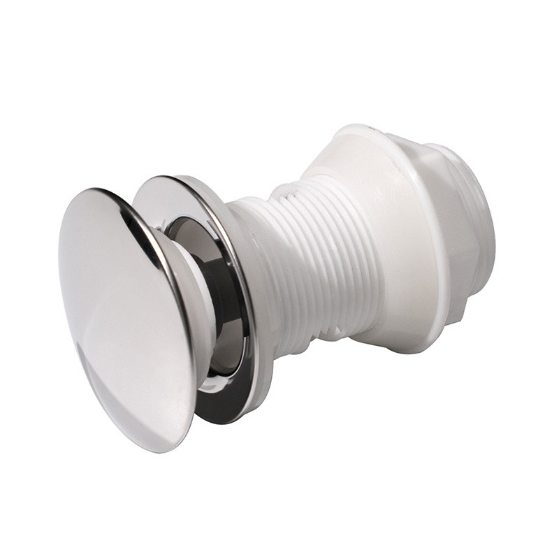 OPITRUELY 1 1/4 inch Plastic Bathroom Basin Drain With Overflow C196
