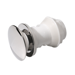 OPITRUELY 1 1/4 inch Plastic Bathroom Basin Drain With Overflow C196