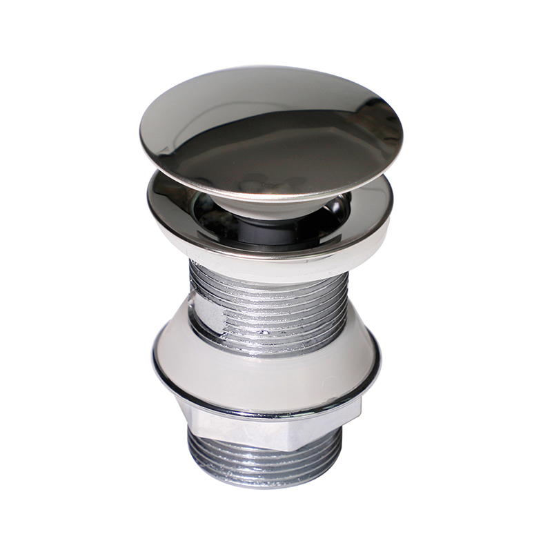 OPITRUELY 1 1/4 inch Chrome Plastic Bathroom Basin Drain C197
