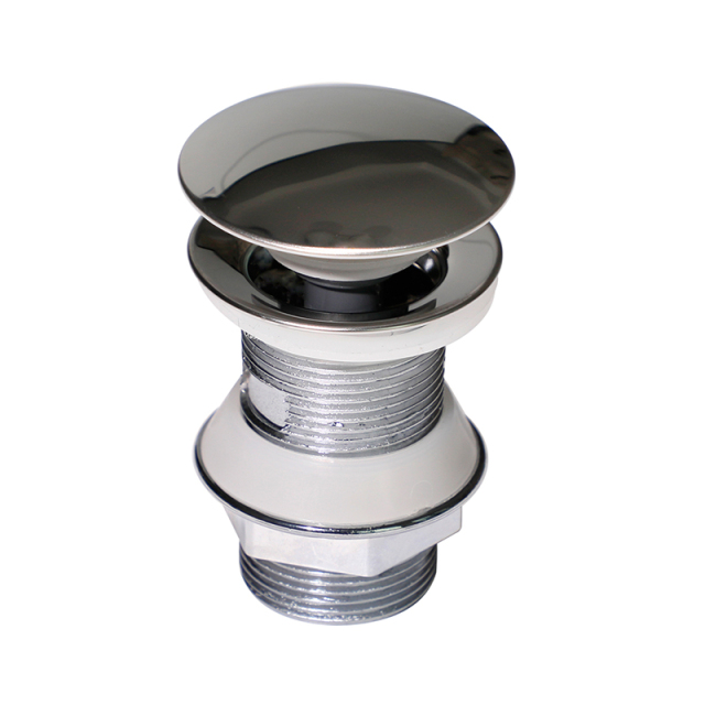 OPITRUELY 1 1/4 inch Chrome Plastic Bathroom Basin Drain C197