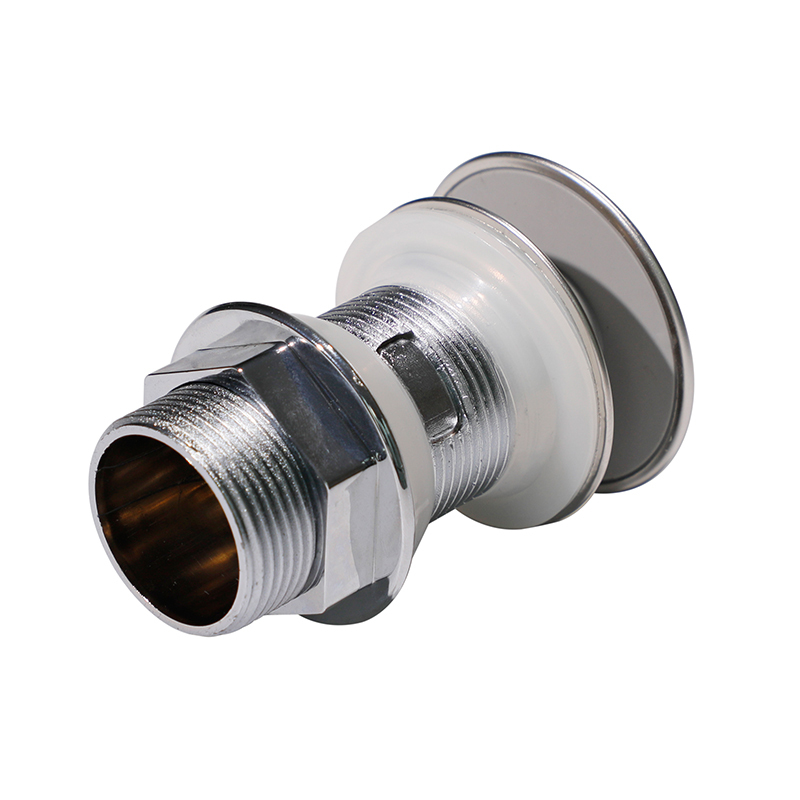 OPITRUELY 1 1/4 inch Chrome Plastic Bathroom Basin Drain C197