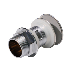 OPITRUELY 1 1/4 inch Chrome Plastic Bathroom Basin Drain C197