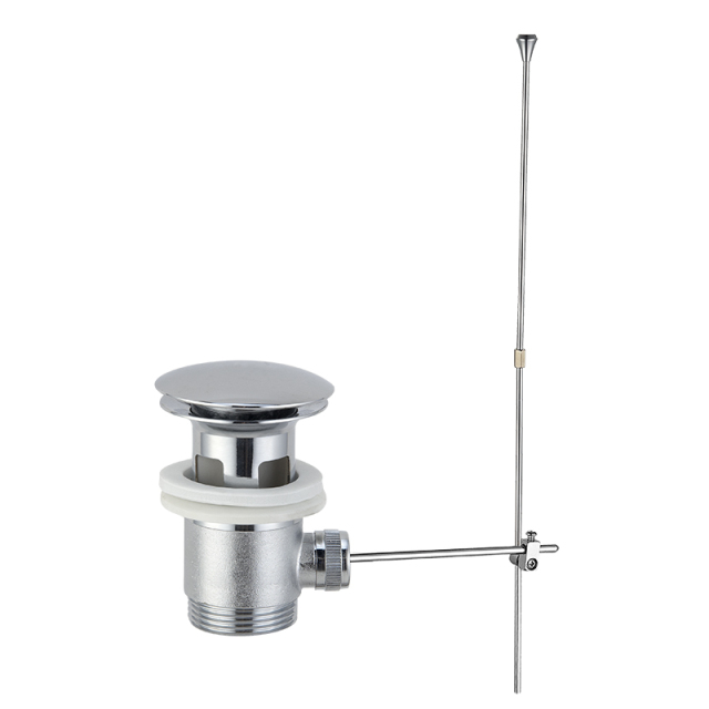OPITRUELY 1 1/4 inch Lift and Rod Brass Bathroom Basin Drain T023