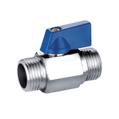 OPITRUELY 1/4" Bathroom Brass Mini Ball Valve
