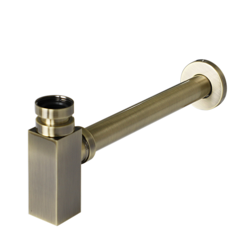 OPITRUELY 1 1/4 inch Brass Antique Bronze Bathroom Basin Bottle Trap B065
