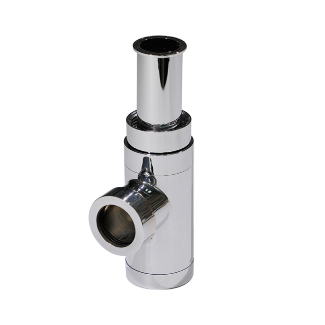 OPITRUELY 1 1/4 inch Plastic Chrome Bathroom Basin Bottle Trap