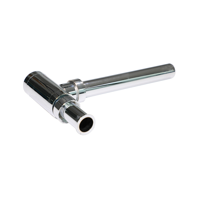 OPITRUELY 1 1/4 inch Plastic Chrome Bathroom Basin Bottle Trap