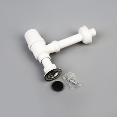 OPITRUELY 1 1/4 inch Plastic Bathroom Basin Bottle Trap
