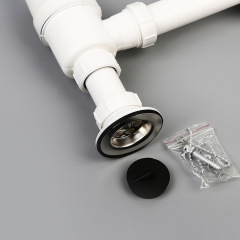 OPITRUELY 1 1/4 inch Plastic Bathroom Basin Bottle Trap
