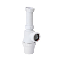 OPITRUELY 1 1/4 inch ABS Plastic Bathroom Basin Bottle Trap