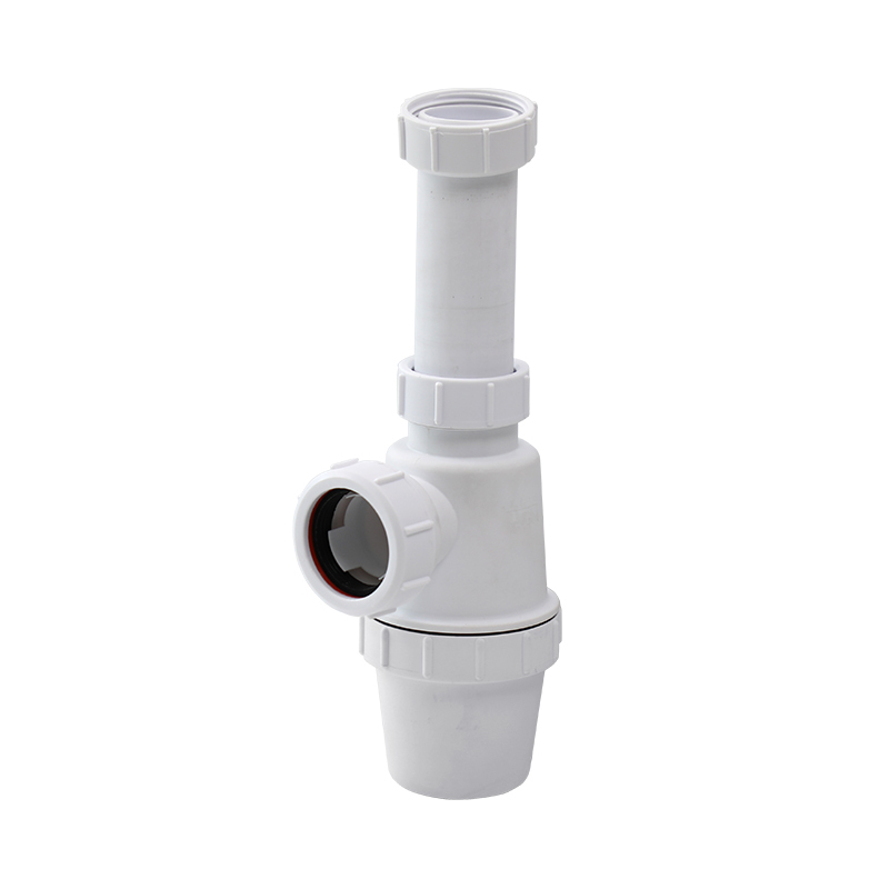 OPITRUELY 1 1/4 inch ABS Plastic Bathroom Basin Bottle Trap