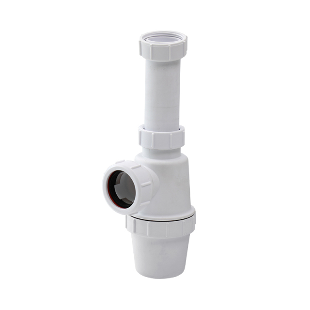 OPITRUELY 1 1/4 inch ABS Plastic Bathroom Basin Bottle Trap