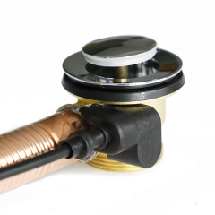 OPITRUELY Best Pop Up Polished Chrome Brass Bathtub Drain