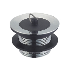 OPITRUELY 1 1/4 inch Brass Waste Bathroom Basin Drain With Plug G025
