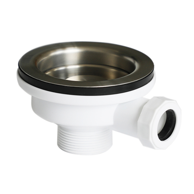 OPITRUELY Stainless Steel Kitchen Sink Strainer with Overflow