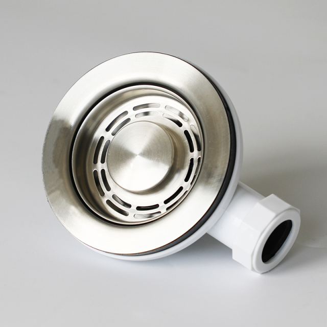 OPITRUELY Stainless Steel Kitchen Sink Strainer with Overflow