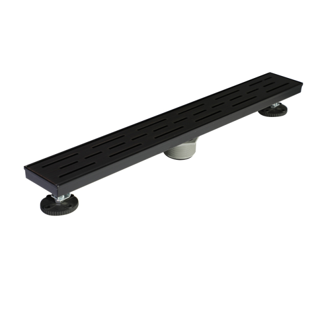 OPITRUELY 304 Stainless Steel ORB Linear Bathroom Floor Drain