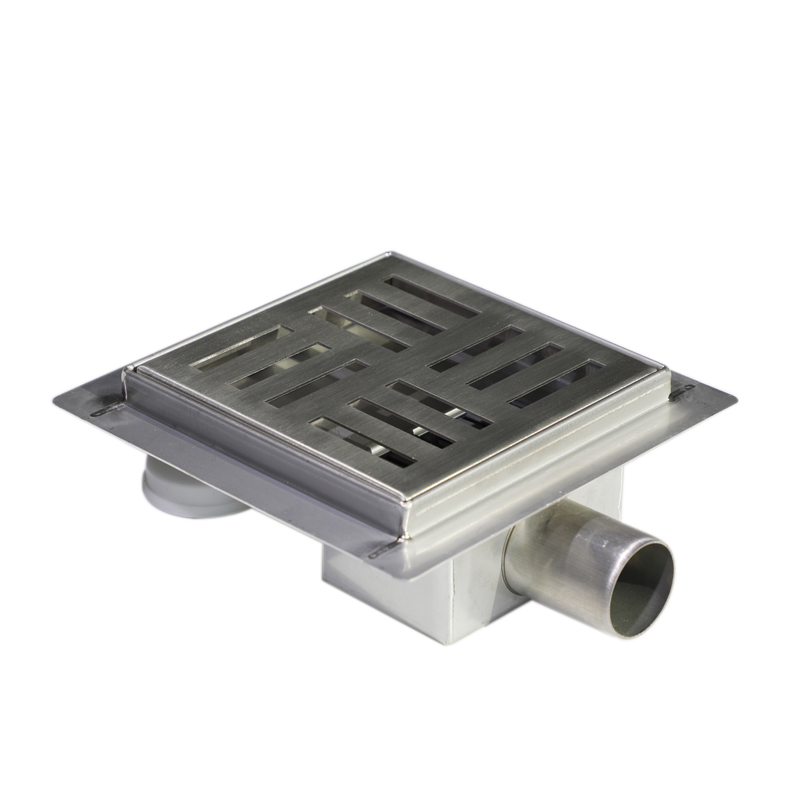 OPITRUELY 304 Stainless Steel Square Bathroom Shower Floor Drain