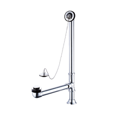 OPITRUELY Polished Chrome Brass Claw Foot Bathtub Drain