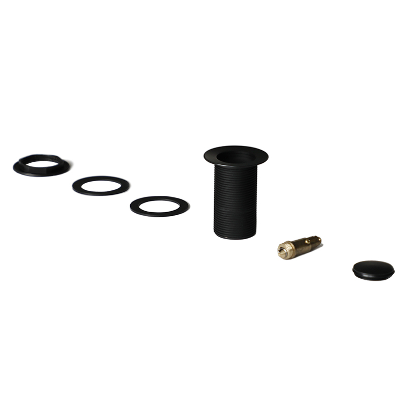 OPITRUELY 1 1/4 inch Pop Up Matt Black Bathroom Basin Drain C114