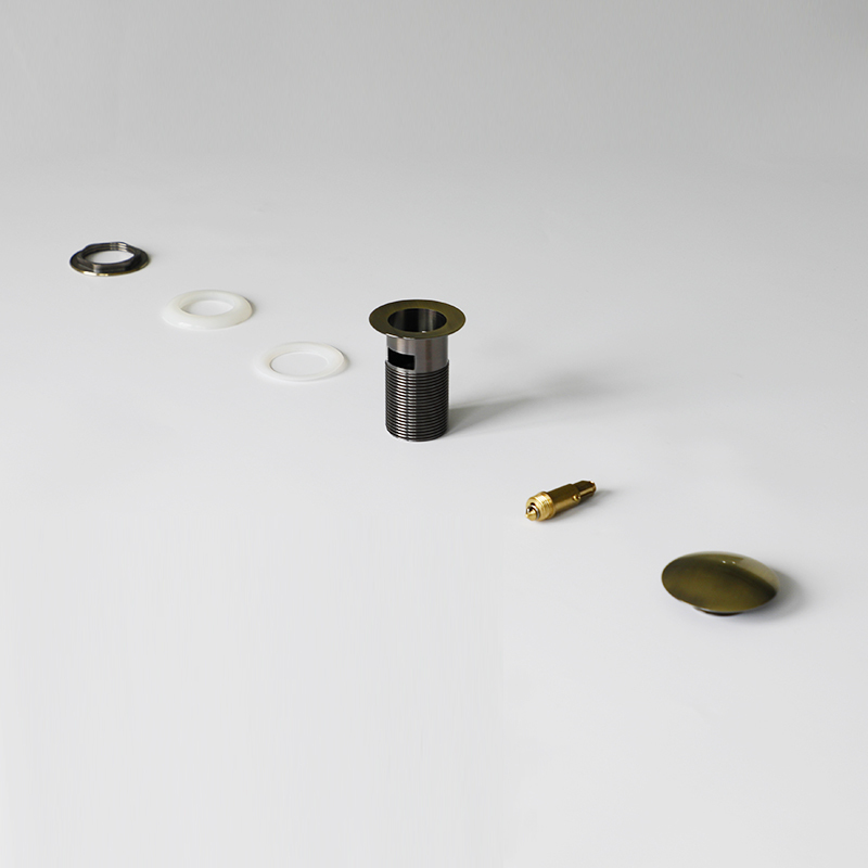OPITRUELY 1 1/4 inch Pop Up Brass Bronze Bathroom Basin Drain C118