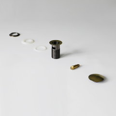 OPITRUELY 1 1/4 inch Pop Up Brass Bronze Bathroom Basin Drain C118
