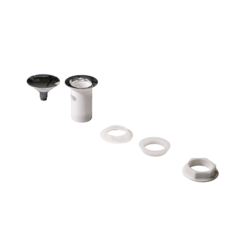 OPITRUELY 1 1/4 inch Plastic Bathroom Basin Drain With Overflow C196