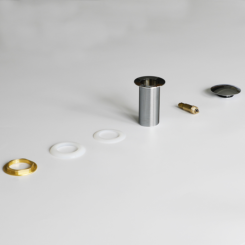 OPITRUELY 1 1/4 inch Brass Pop Up Bathroom Basin Drain C029