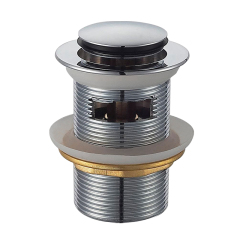 OPITRUELY 1 1/4 inch Pop Up Brass Bathroom Basin Drain With Overflow C019