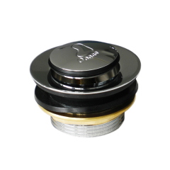 OPITRUELY 1 1/2 inch Click Clack Brass Bathroom Waste Drain C024