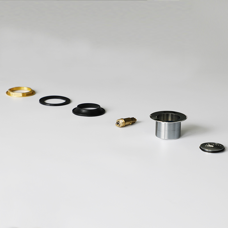 OPITRUELY 1 1/2 inch Click Clack Brass Bathroom Waste Drain C024