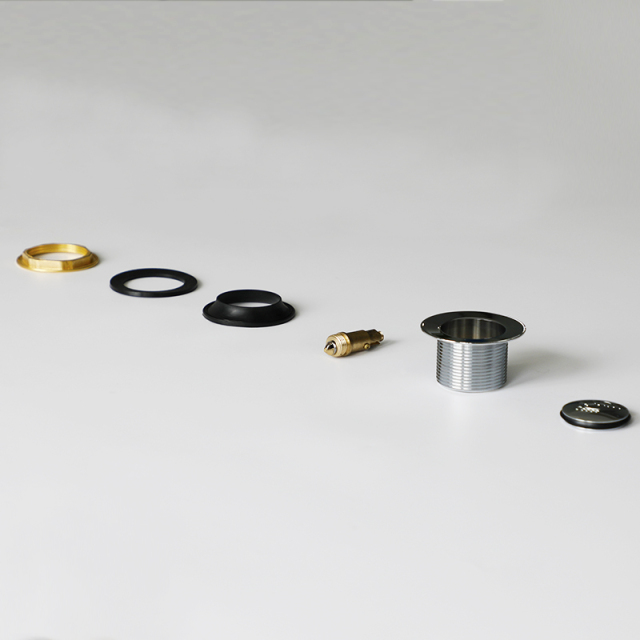 OPITRUELY 1 1/2 inch Click Clack Brass Bathroom Waste Drain C024