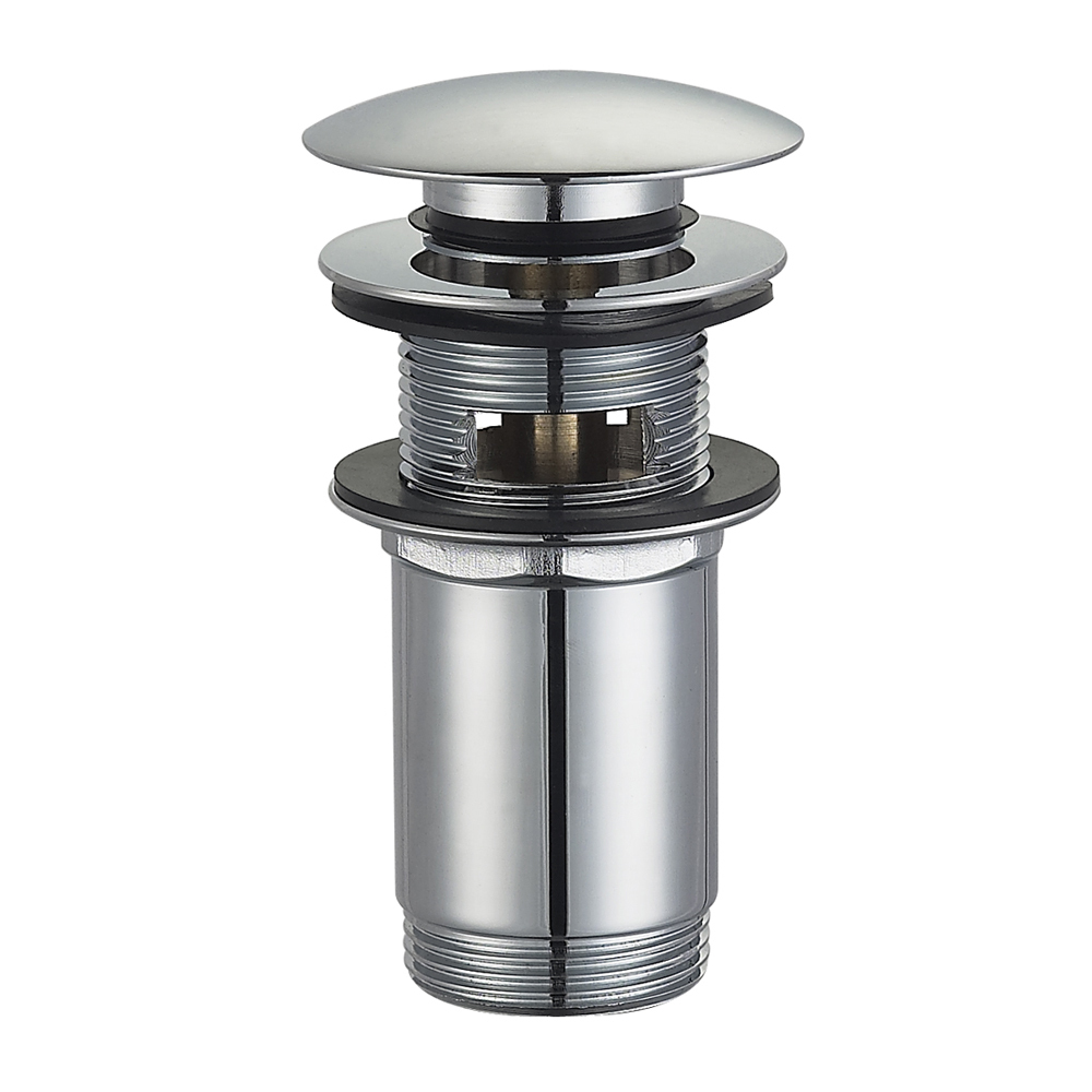 OPITRUELY 1 1/4 inch Brass Bathroom Basin Drain With Overflow C044